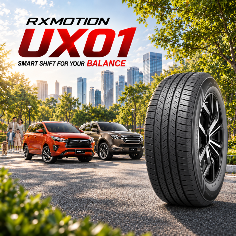 แบนเนอร์ยาง SUV นุ่มเงียบ RoadX RXMOTION UX01 คู่กับรถครอบครัว