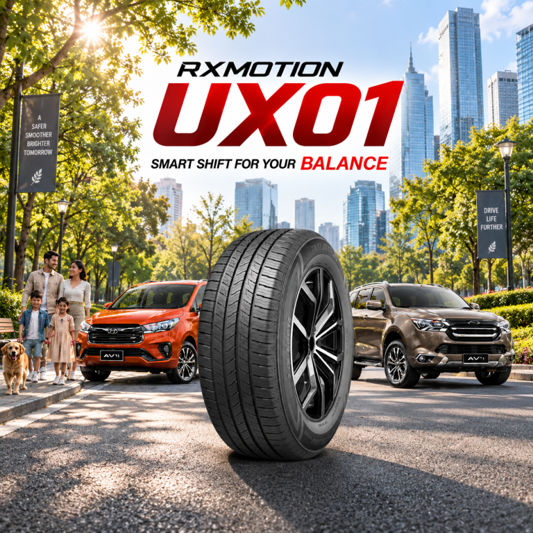 แบนเนอร์ยาง SUV นุ่มเงียบ RoadX RXMOTION UX01 คู่กับรถครอบครัว